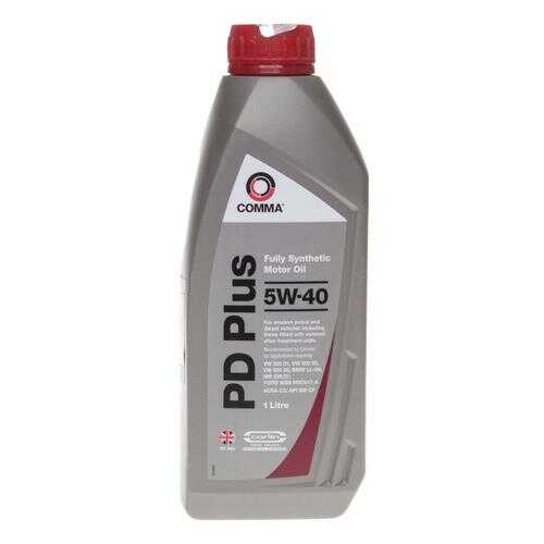 Моторное масло COMMA 5W40 PD PLUS ACEA C3,API SМ/CF, VW 505.01, MB 229.31,