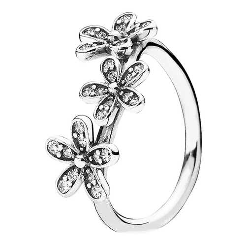 Кольцо женское PANDORA 190933CZ-48 серебряное р.15