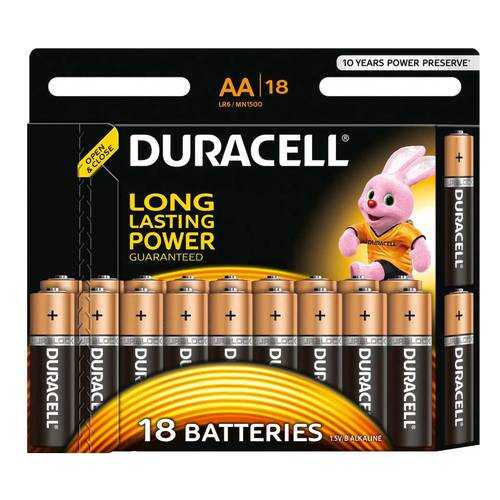 Батарейка Duracell Basic LR6 18 шт