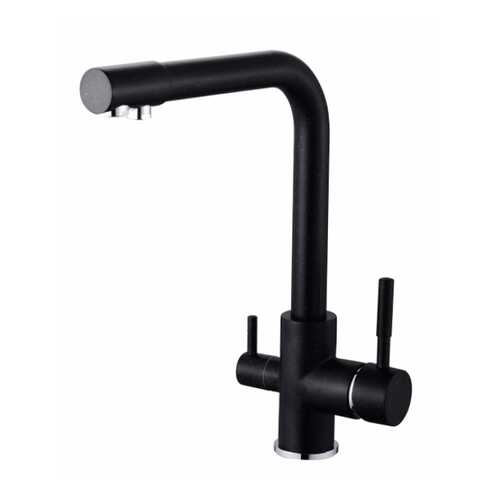 5024 VIKO кухня боковой под фильтр (латунь) Ф35 с гайкой Black