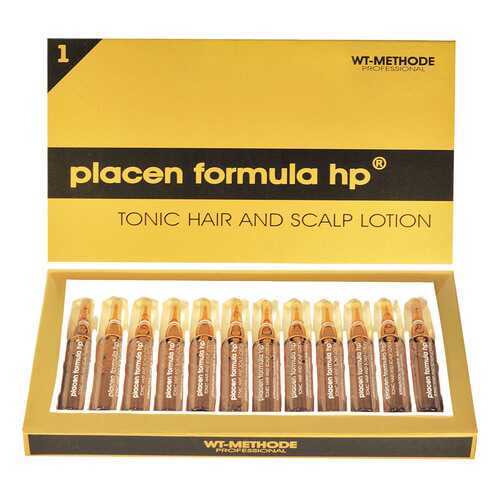 Средство для кожи головы Placen Formula HP Botanica Tonic hair and Scalp Lotion 12*10 мл