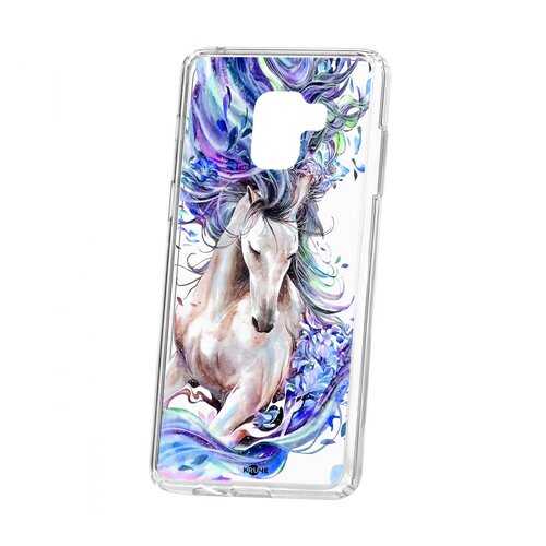 Чехол Kruche для Samsung Galaxy A8+ 2018 (A730) Print Грация