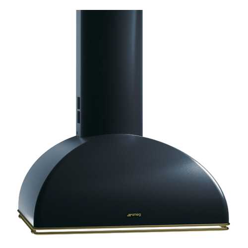 Вытяжка купольная Smeg KS59AOE Black/Gold