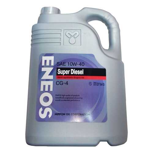Моторное масло Eneos Super Diesel Semi-Synthetic 10W-40 6л