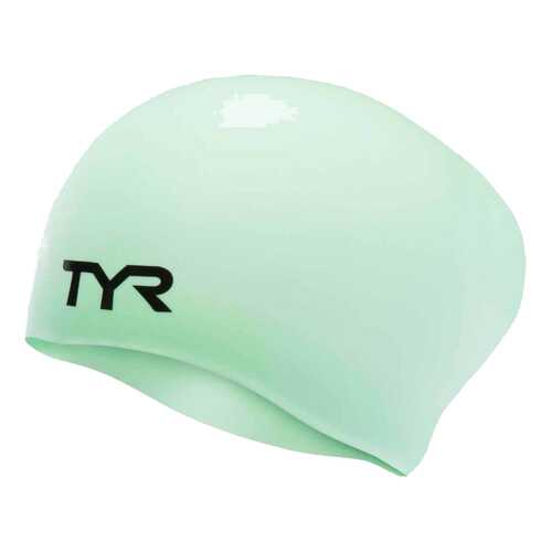 Шапочка для плавания TYR Long Hair Wrinkle-Free Silicone Cap 332 mint