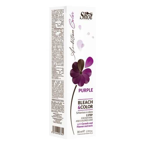 Краска для волос Shot Bleach&Color Purple 80 мл