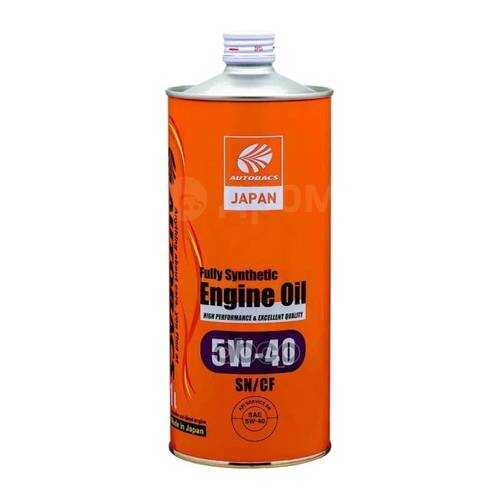 Моторное масло AUTOBACS ENGINE OIL FS 5W40 SN/CF (1л)