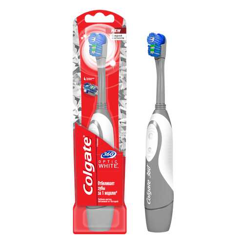 Электрическая зубная щетка Colgate 360 Optic White