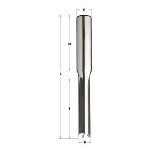 Фреза HL для долбежного станка 8x45x100 Z=4 S=13 RH-LH CMT 104.080.30