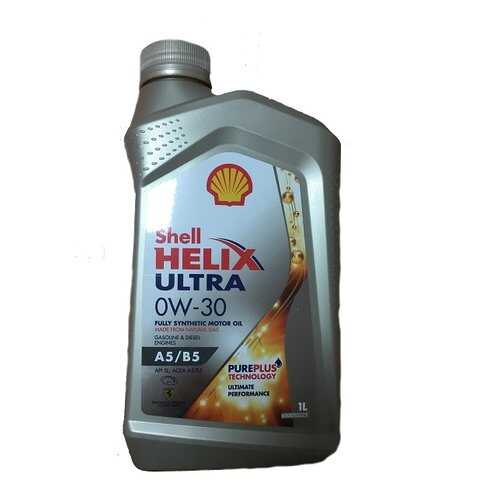 Shell Масло Моторное Shell Helix Ultra A5/B5 0w30 Синтетическое 1 Л 550052174