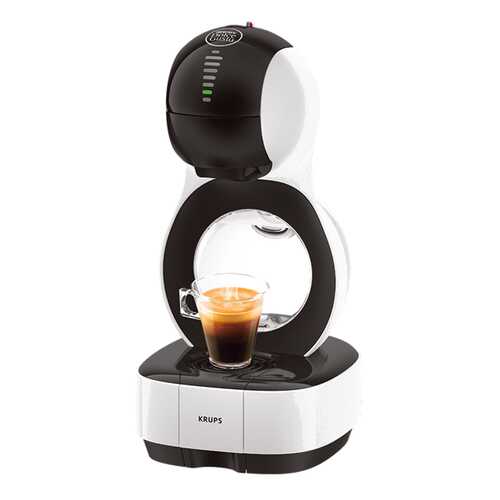 Кофемашина капсульного типа Krups Lumio KP130110 White/Black