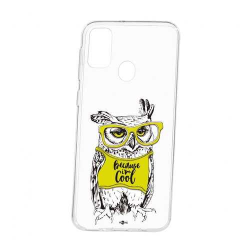 Чехол Kruche Samsung Galaxy M30S Print Сова в очках