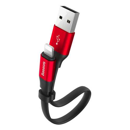 Кабель Baseus Nimble Portable Lightning 0.23m Red