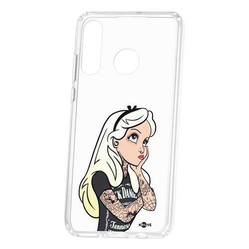 Чехол Kruche Huawei P30 Lite Print Tattoo Girl