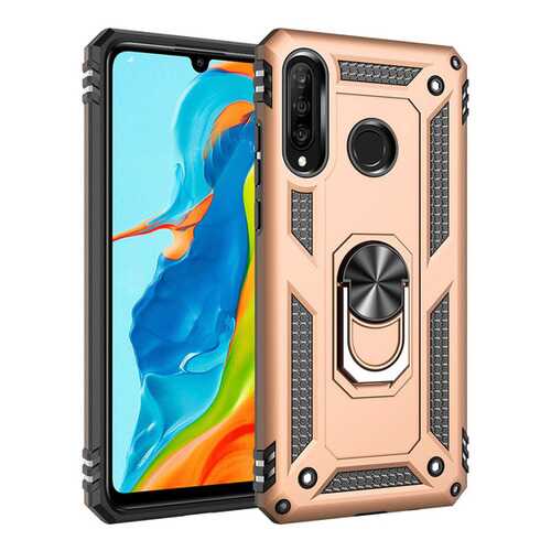 Чехол Epik Serge Ring для Huawei P30 lite / Nova 4E Gold