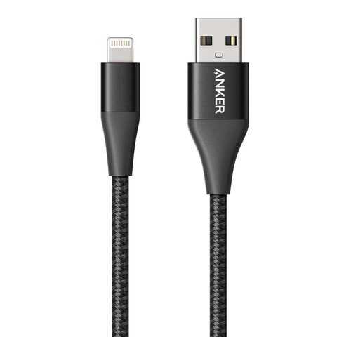 Кабель Anker Powerline+ II with lightning connector 90 см. B2C - UN Black Iteration 1