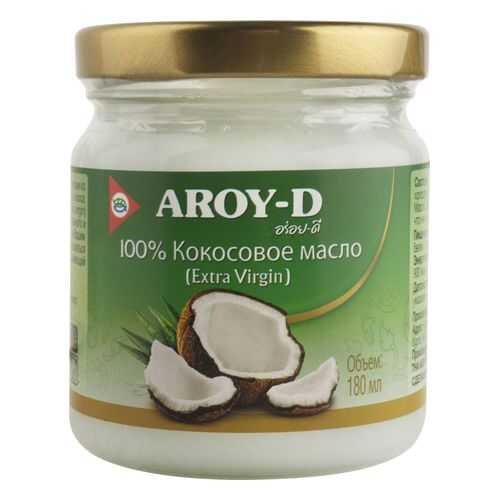 Масло кокосовое Aroy-D extra virgin 180 мл