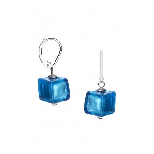 Серьги Perla Cubo 09030366 голубые