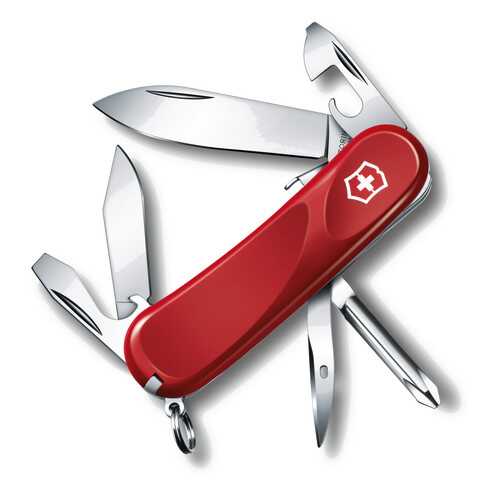 Мультитул Victorinox Evolution S111 2.4603.SE 85 мм красный, 12 функций