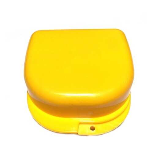 Контейнер для лекарств StaiNo пластиковый 78x83x45 желтый Plastic Box DB02