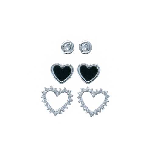 Серьги Corona style B005E1117881K032-SILVER