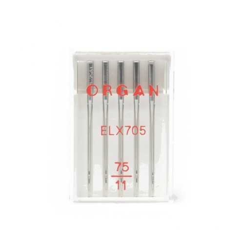 Иглы Organ для распошивальных машин EL x 705 №75 для БШМ упак,5 игл