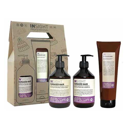 Набор для волос INSIGHT Professional Damaged Hair INSIGH Зима шапочки