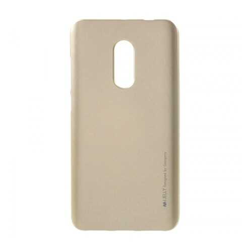 Чехол Mercury iJelly Metal series для Xiaomi Redmi Note 4 (MTK) Gold