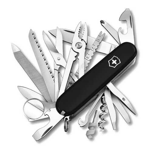 Мультитул Victorinox SwissChamp 1.6795.3 91 мм черный, 33 функции