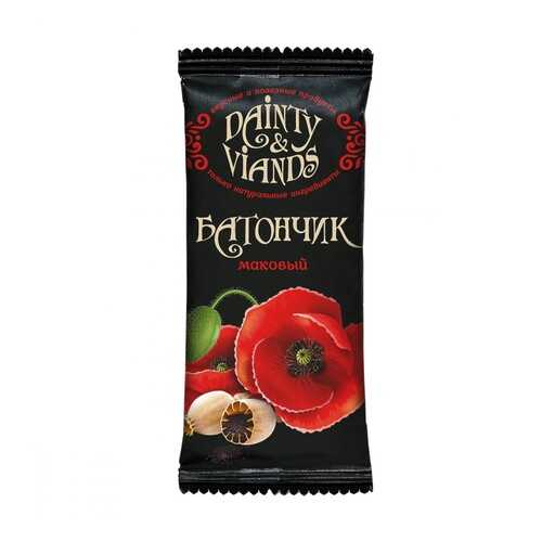 Батончик Dainty & Viands Маковый, 40 гр