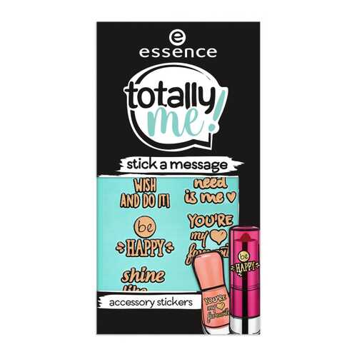 Наклейки essence Totally Me! Stick A Message Accessory Stickers 02