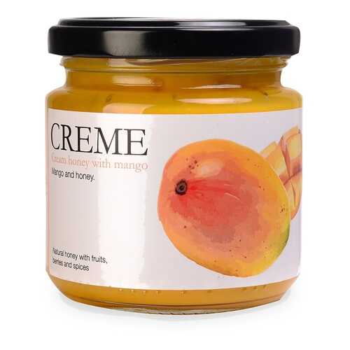 Крем-мёд CREME цветочный с манго 250г Россия