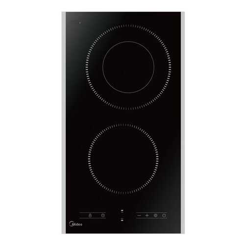 Встраиваемая варочная панель электрическая Midea MCH 32329 FX Black