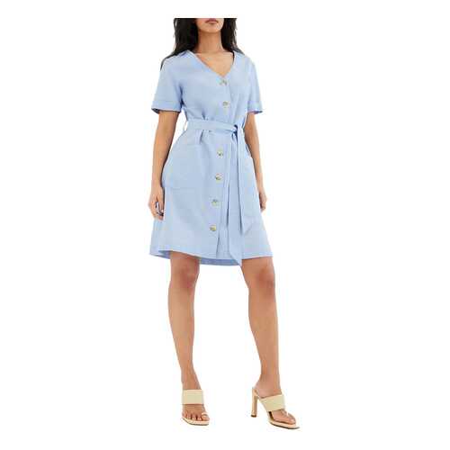 Платье женское ZARINA 225014523 голубое 46