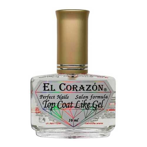 Топ El Corazon Top Coat Like Gel 16 мл