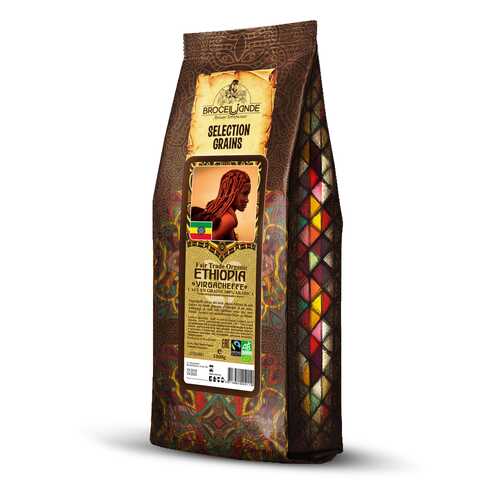Кофе в зернах Broceliande Ethiopia yirgacheffe броселианд Эфиопия иргачиф 1 кг