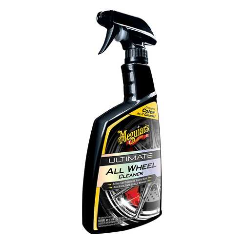 Очиститель колесных дисков Meguiars Ultimate All Wheel Cleaner G180124 709 мл.