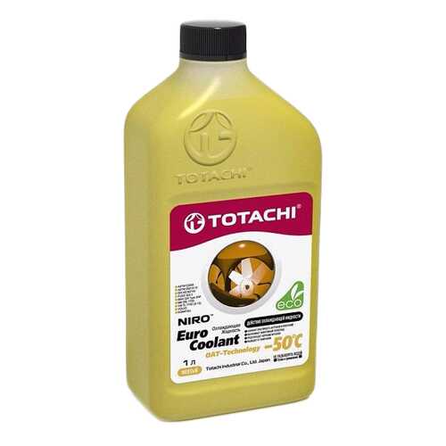 Антифриз TOTACHI желтый готовый антифриз -50 1л