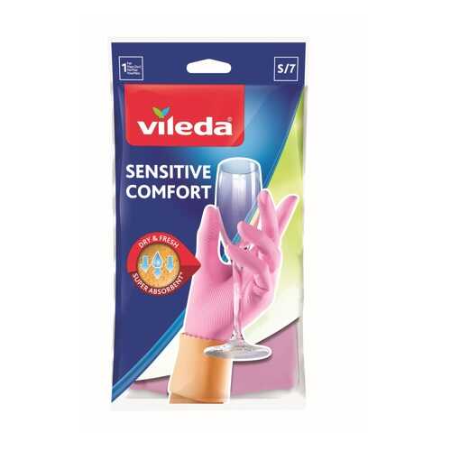 Перчатки для уборки Vileda Sensitive для деликатных работ размер S