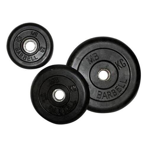 Диск для штанги MB Barbell DR-MB26-1,25B 1,25 кг, 26 мм