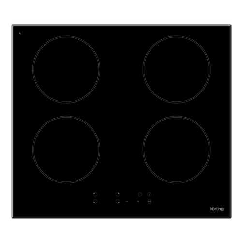 Встраиваемая варочная панель индукционная Korting HI 6404 B Black