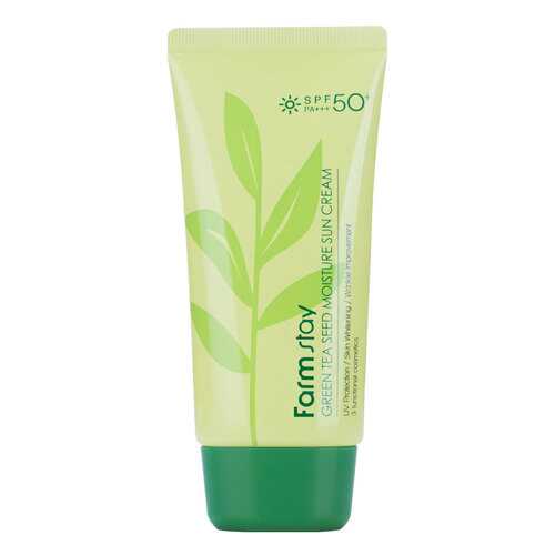 Солнцезащитное средство FarmStay Green Tea Seed Moisture Sun 70 г
