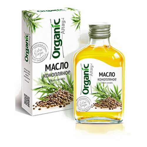 Масло конопляное Organic 100 мл