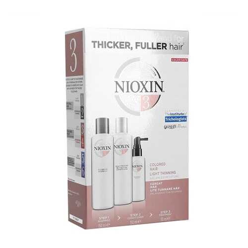 Набор для волос Nioxin 3-х ступенчатой системы Система 3 150 мл 150 мл 50 мл