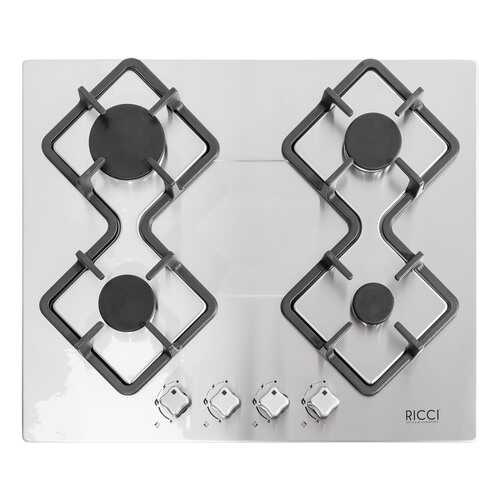 Встраиваемая варочная панель газовая RICCI RGN-KA 4009 IX Silver