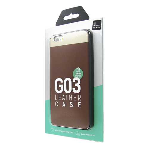 Чехол Dotfes G03 Aluminium Alloy Nappa leather Case для iPhone 6 Plus/6s Plus (brown)