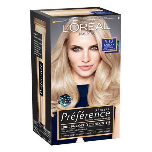 Краска для волос L'Oreal Paris Preference тон 9,13 Байкал 40мл