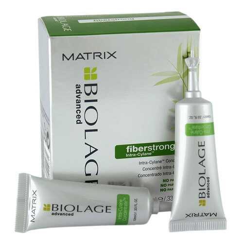 Сыворотка для волос Matrix Biolage FiberStrong Intra-Cylane Concentrate 10 мл x 10 шт