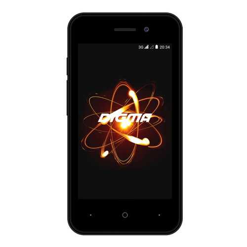 Смартфон Digma Linx Atom 3G 4Gb Black