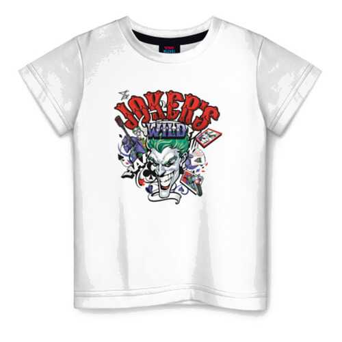 Детская футболка ВсеМайки The Joker wild хлопок, р. 128